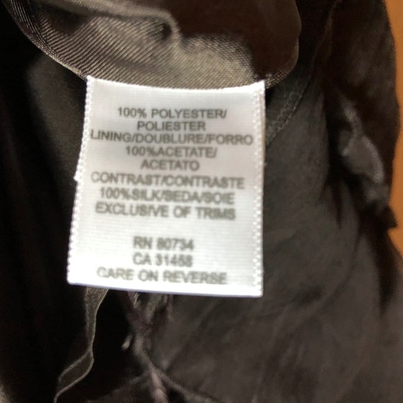 Fun to wear dark brown Strapless dress - Picture 3 of 3